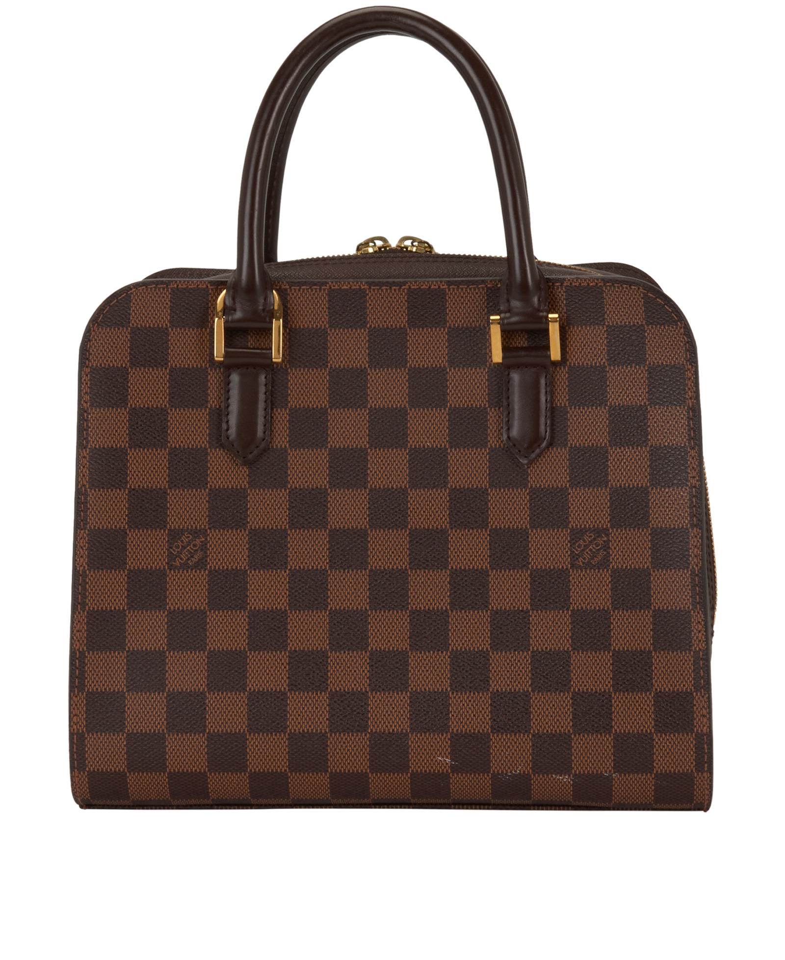 Triana, &pound;495, Handbags, Brown, Canvas, Back view